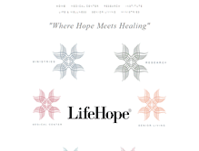 Tablet Screenshot of lifehope.com